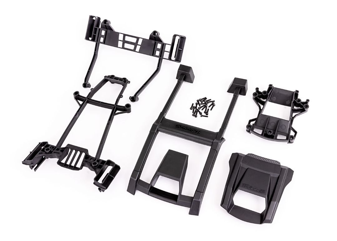 Traxxas Body Support (Includes Front Mount & Rear Latch, Roof & Hood Skid Pads)/ 3X12mm CS (19) (Attaches To TRA7812 Body)