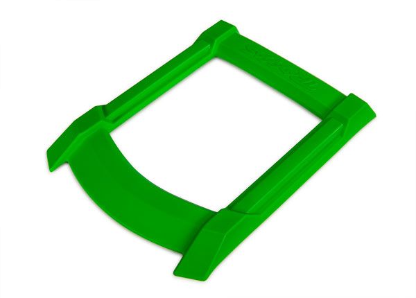 Traxxas Skid plate, roof (body) (green)/ 3x15mm CS (4) (requires - Click Image to Close