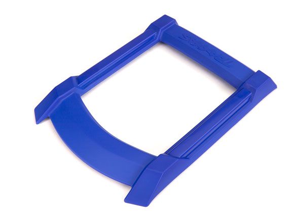 Traxxas Skid plate, roof (body) (blue)/ 3x15mm CS (4) (require