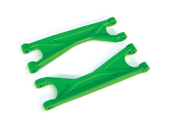 Traxxas Suspension arm, green, upper (left or right, front or rear),heavy duty (2)