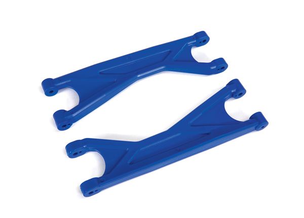 Traxxas Suspension arm, blue, upper (left or right, front or rear),heavy duty (2)