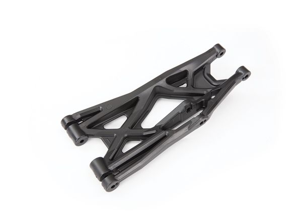 Traxxas Suspension arm, black, lower (left, front or rear), heav - Click Image to Close