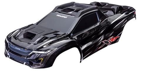 Traxxas Body, XRT Black (Painted, Decals Applied) - Click Image to Close