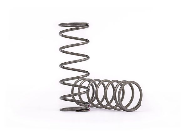 Traxxas Springs, Shock, Medium (Natural Finish) (GTX) (4.101 Rate, Pink Stripe) (2)