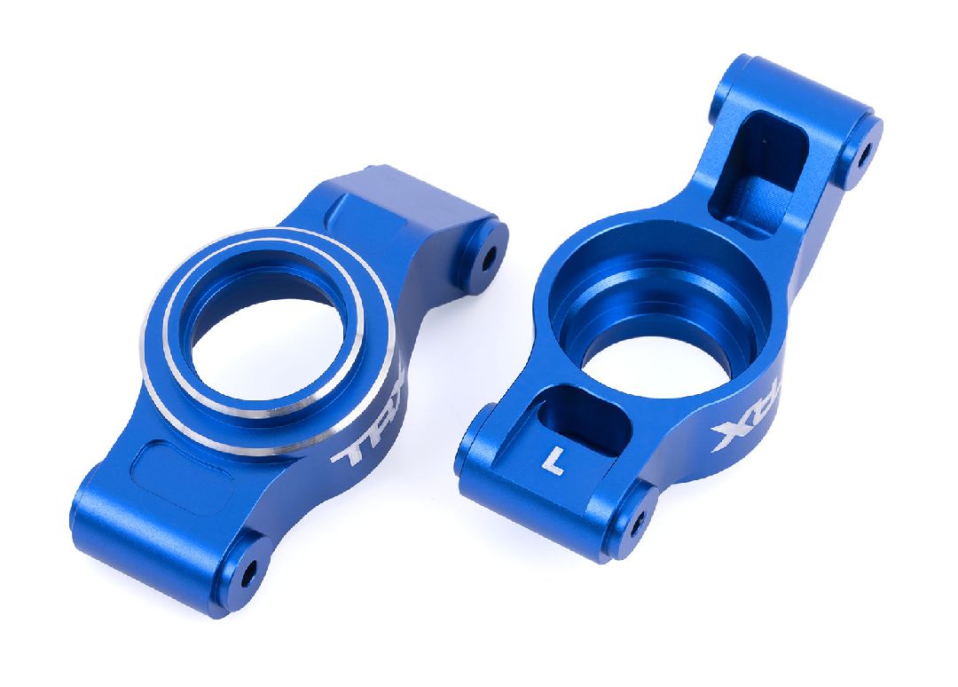 Traxxas Carriers Stub AxLe (Blue 6061-T6 Aluminum) (L&R)