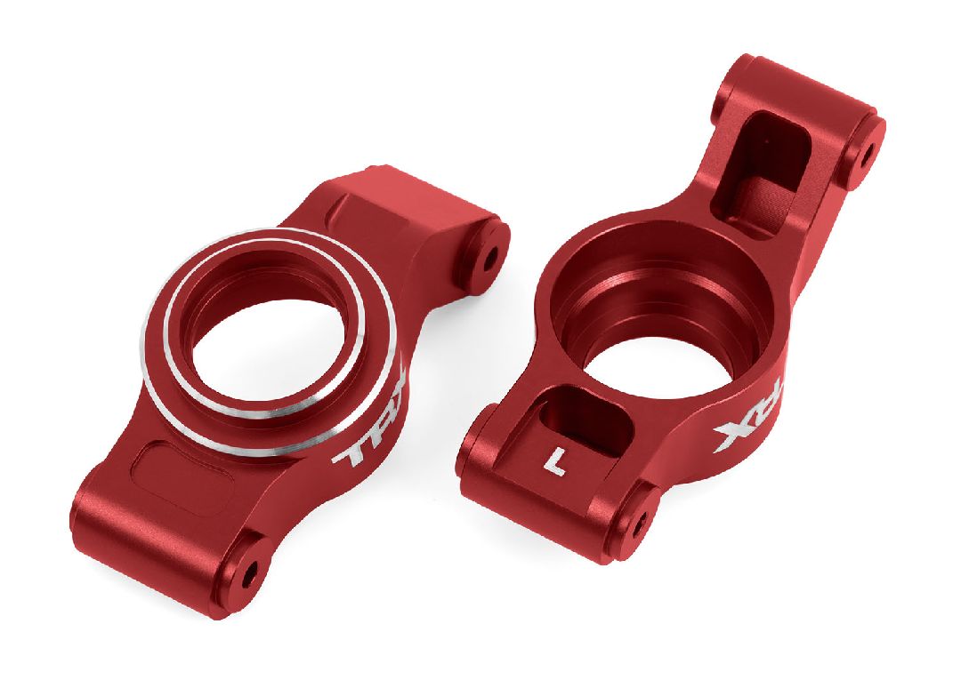 Traxxas Carriers Stub AxLe (Red 6061-T6 Aluminum) (L&R)