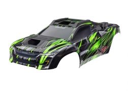 Traxxas Body, XRT® Ultimate, green (painted, decals applied) - Click Image to Close