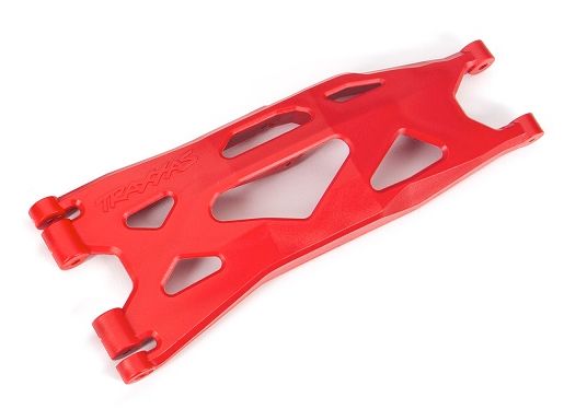 Traxxas Suspension arm, lower, Red (1) (left, front or rear) (for use with TRA7895 X-Maxx WideMaxx suspension kit)