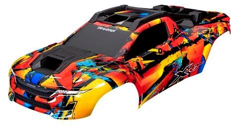 Traxxas Body, XRT Solar Flare (Painted, Decals Applied)
