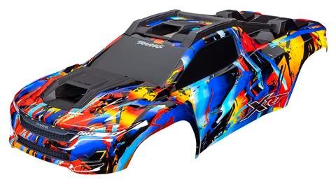 Traxxas Body, XRT Rock N Roll (Painted, Decals Applied) - Click Image to Close