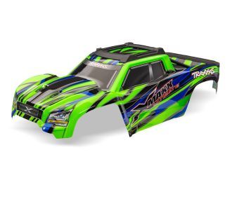 Traxxas Body, X-Maxx Ultimate, green (painted, decals applied)