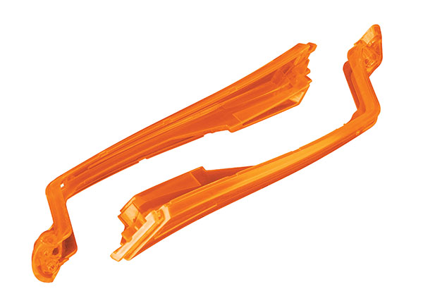 Traxxas LED lens, front, orange (left & right)