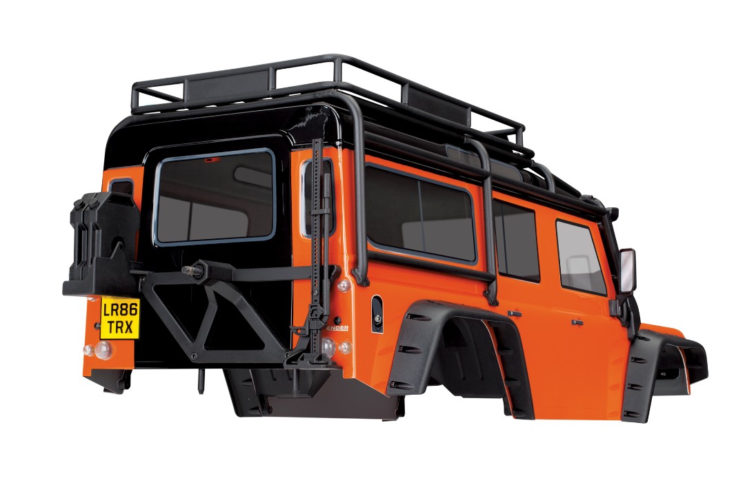 Traxxas Land Rover Defender Adventure Orange Body