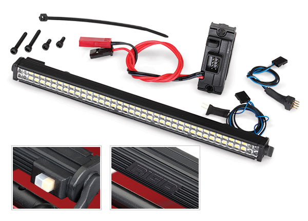 Traxxas LED lightbar kit (Rigid)/power supply, TRX-4 - Click Image to Close