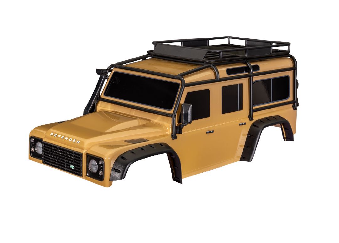 Traxxas Body, Land Rover Defender, complete (sand)