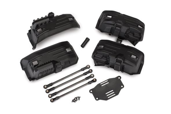 Traxxas Chassis conversion kit, TRX-4 (long to short wheelbase) - Click Image to Close
