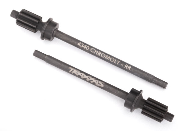 Traxxas Axle shaft, rear, heavy duty (left & right)/ portal driv