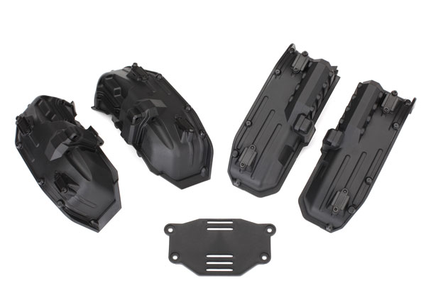 Traxxas Fenders, inner (narrow), front & rear