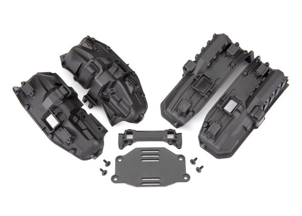 Traxxas Fenders, inner (narrow), front & rear (clipless mount)