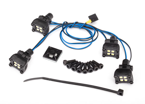 Traxxas LED expedition rack scene light kit (fits 8111 body, re