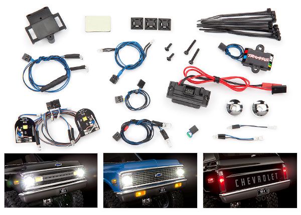 Traxxas LED light set, complete with power supply (contains head - Click Image to Close