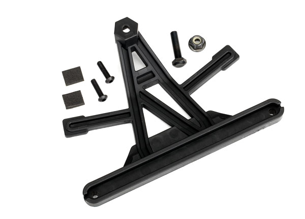 Traxxas Spare tire mount/ mounting hardware - Click Image to Close
