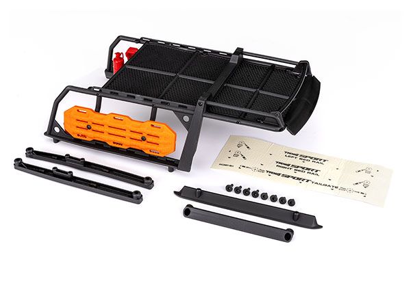 Traxxas Expedition Rack Complete (Includes Traction Boards, Shovel, Axe, Jack, Fire Extinguisher, Fuel Cans, & Mounting Hardware) (Fits #8111, 8111R, Or 8213 Series Bodies)