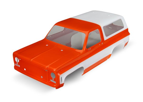 Traxxas Body, 1979 Chevrolet Blazer - Orange (requires grille, side mirrors, door handles, windshield wipers, decals)