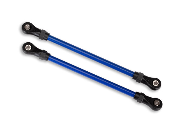 Traxxas Suspension links, front lower, blue (2) (5x104mm, powder