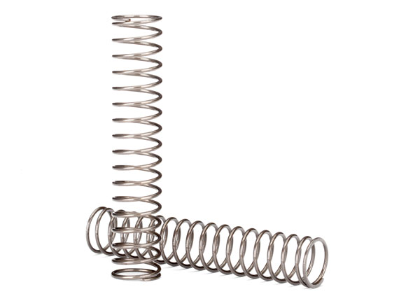 Traxxas Springs, shock, long (natural finish) (GTS) (0.47 rate)