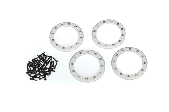 Traxxas Beadlock rings, satin (2.2