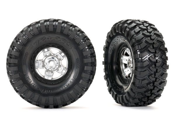 Traxxas Tires And Wheels, Assembled, Glued-TRX-4 Sport (2) - Click Image to Close