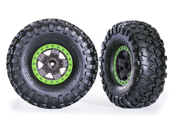 Traxxas Tires & Wheels, Assembled, Glued (TRX-4 Sport 2.2