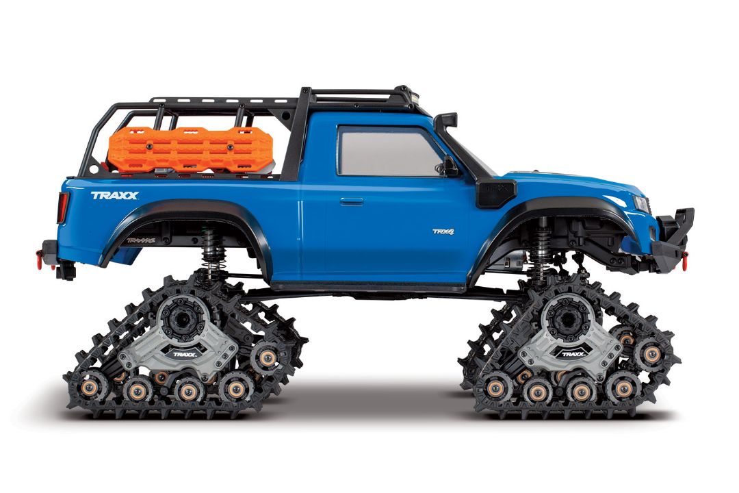 Traxxas TRX-4 with Deep-Terrain Traxx 1/10 4X4 Truck - Blue