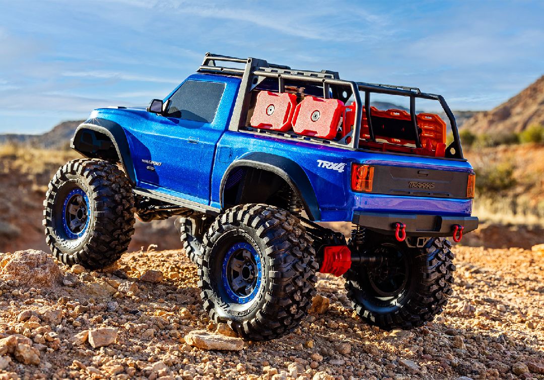 Traxxas TRX-4 Sport - High Trail - Metallic Blue - Click Image to Close