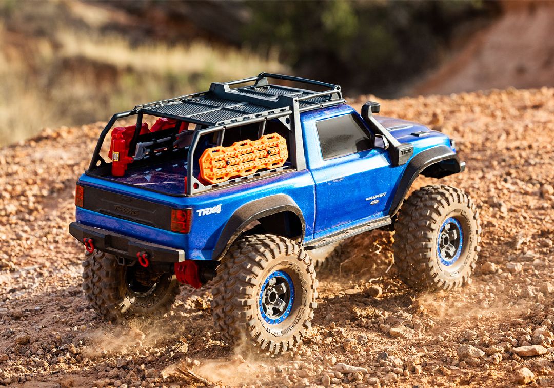 Traxxas TRX-4 Sport - High Trail - Metallic Blue - Click Image to Close