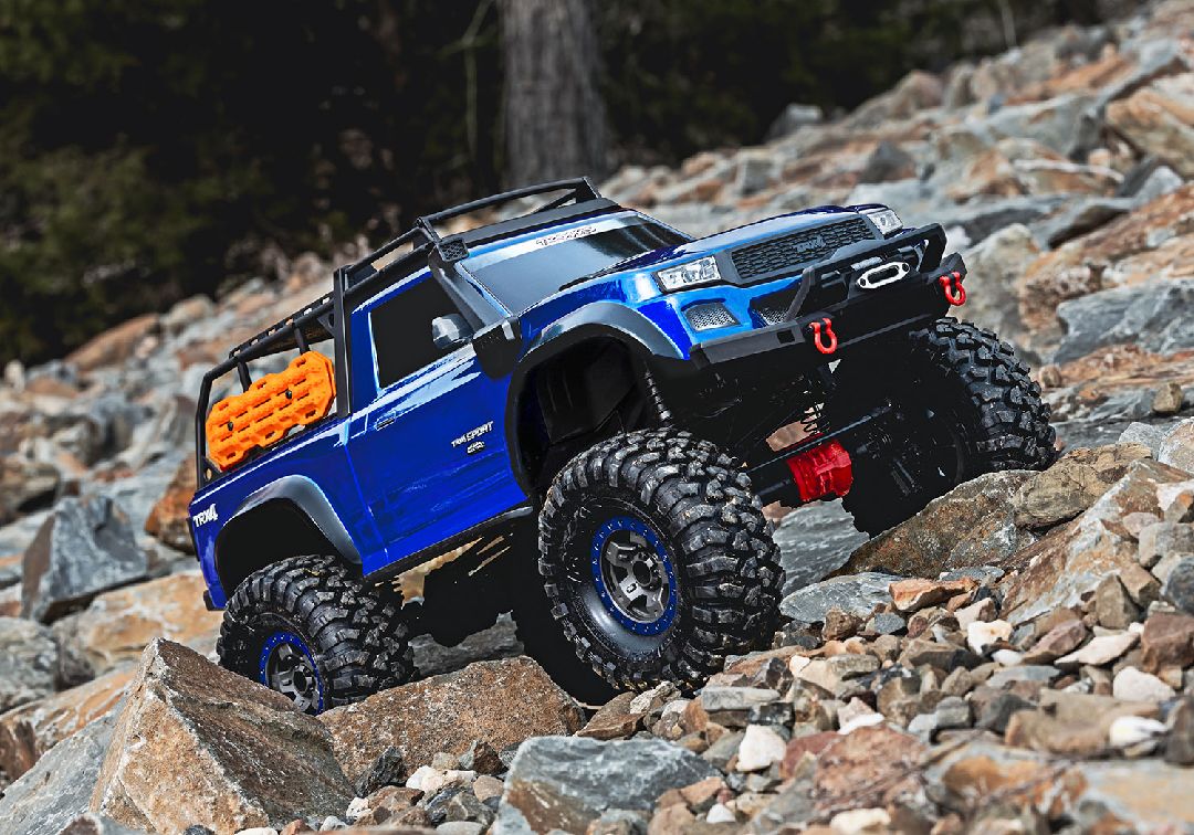 Traxxas TRX-4 Sport - High Trail - Metallic Blue - Click Image to Close