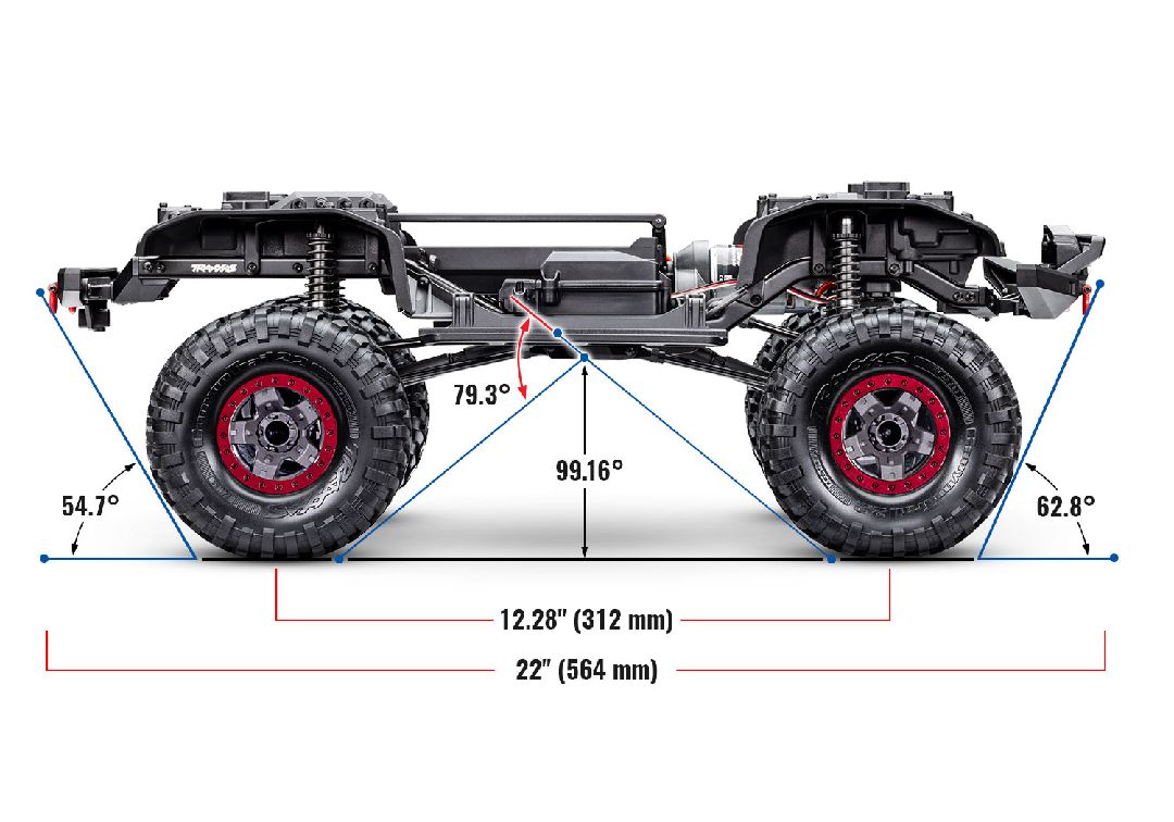 Traxxas TRX-4 Sport - High Trail - Metallic Blue - Click Image to Close