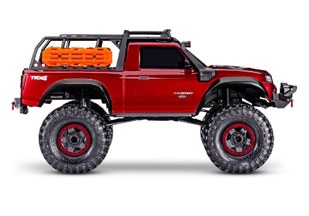 Traxxas TRX-4 Sport - High Trail - Metallic Red - Click Image to Close