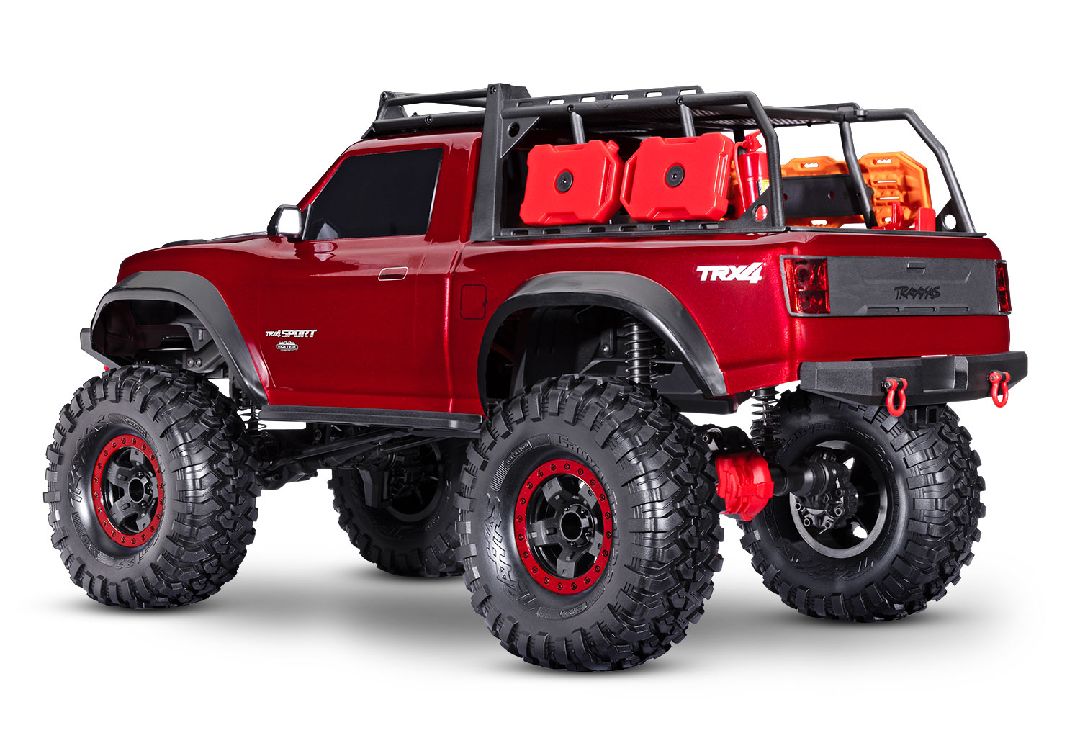 Traxxas TRX-4 Sport - High Trail - Metallic Red - Click Image to Close