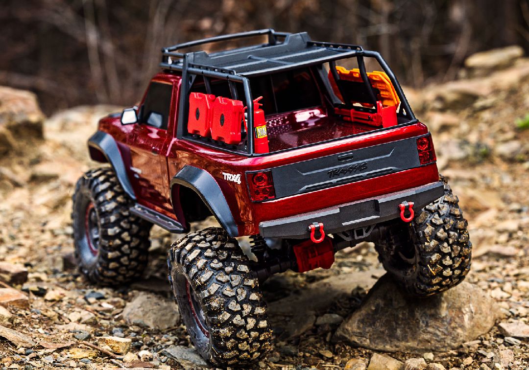 Traxxas TRX-4 Sport - High Trail - Metallic Red - Click Image to Close