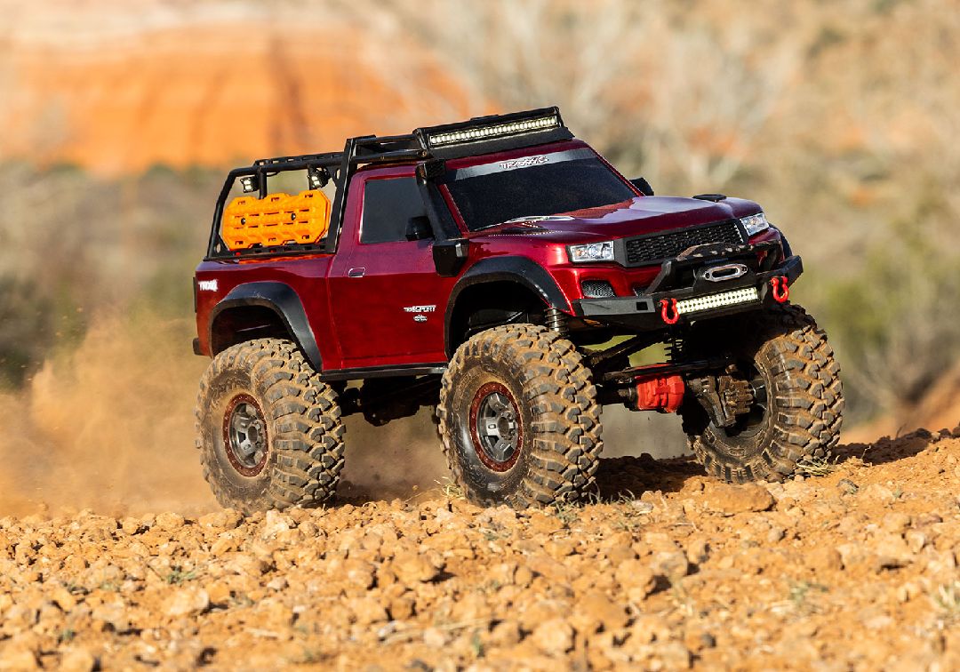 Traxxas TRX-4 Sport - High Trail - Metallic Red - Click Image to Close