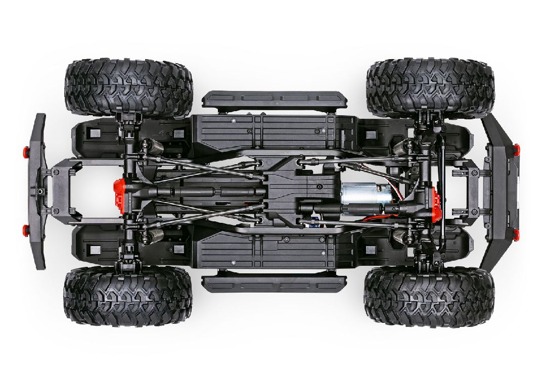 Traxxas TRX-4 Sport - High Trail - Metallic Red - Click Image to Close