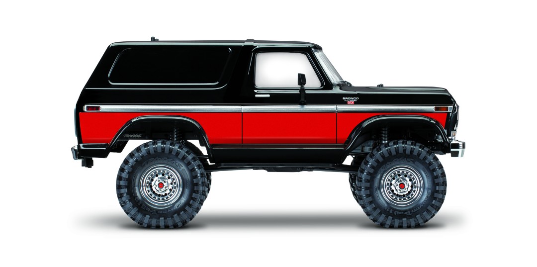 Traxxas TRX4 79 Ford Bronco 1/10 Crawler, XL-5 HV, Titan 12T Red