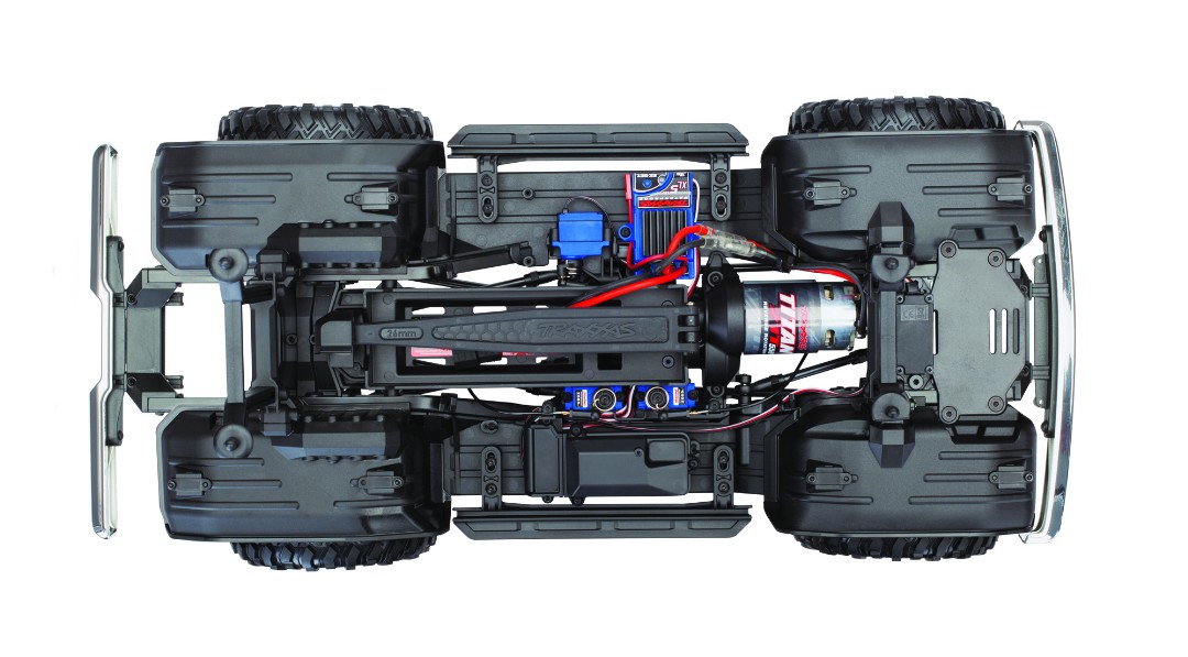 Traxxas TRX4 79 Ford Bronco 1/10 Crawler, XL-5 HV, Titan 12T Red