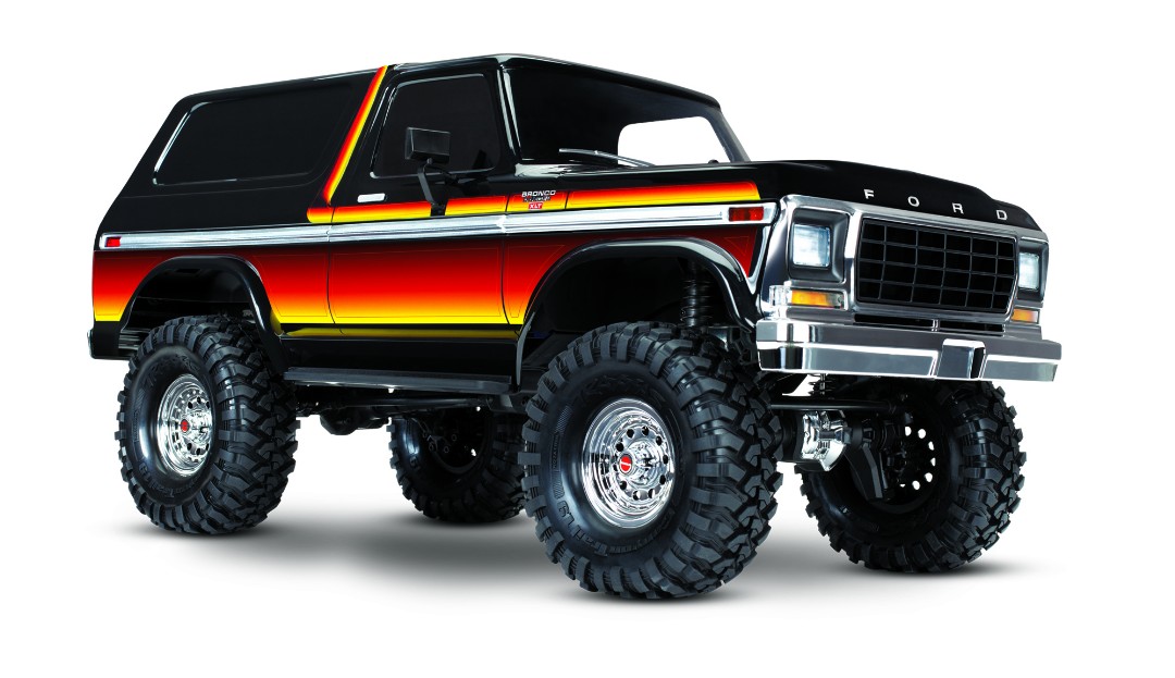 Traxxas TRX4 1979 Ford Bronco 1/10 Crawler, XL-5 HV, Titan 12T Sunset