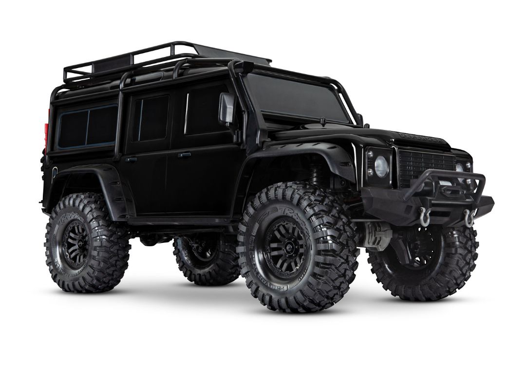 Traxxas TRX4 Land Rover Defender 1/10 Crawler, XL-5 HV, Titan 12T Black