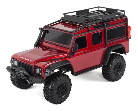 Traxxas TRX4 Land Rover Defender 1/10 Crawler, XL-5 HV, Titan 12T Red