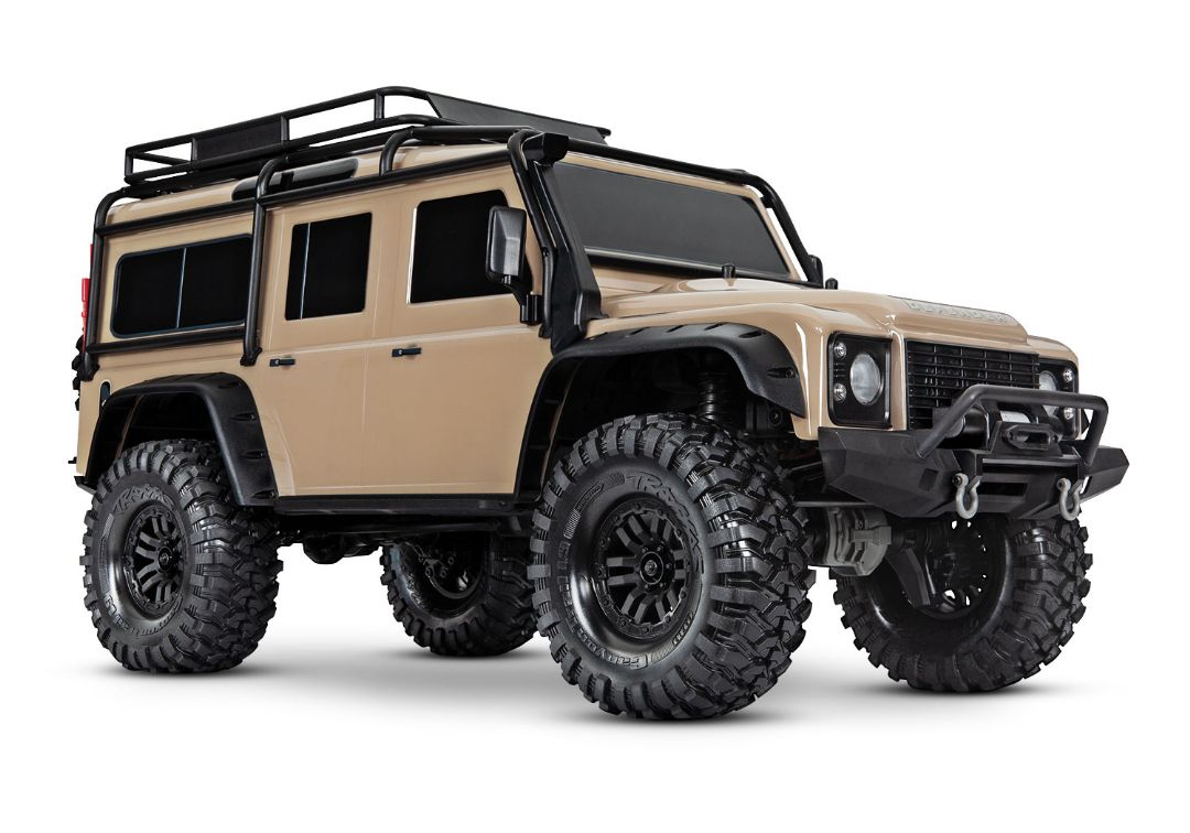 Traxxas TRX4 Land Rover Defender 1/10 Crawler, XL-5 HV, Titan 12T Sand