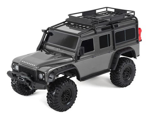 Traxxas TRX4 Land Rover Defender 1/10 Crawler, XL-5 HV, Titan 12T Silver